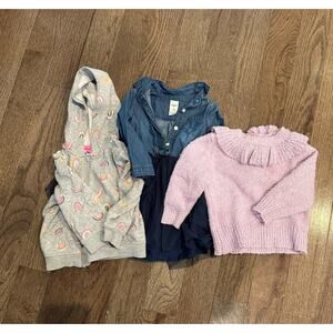 18 month girls clothing bundle for fall/winter Oshkosh and cat & jack